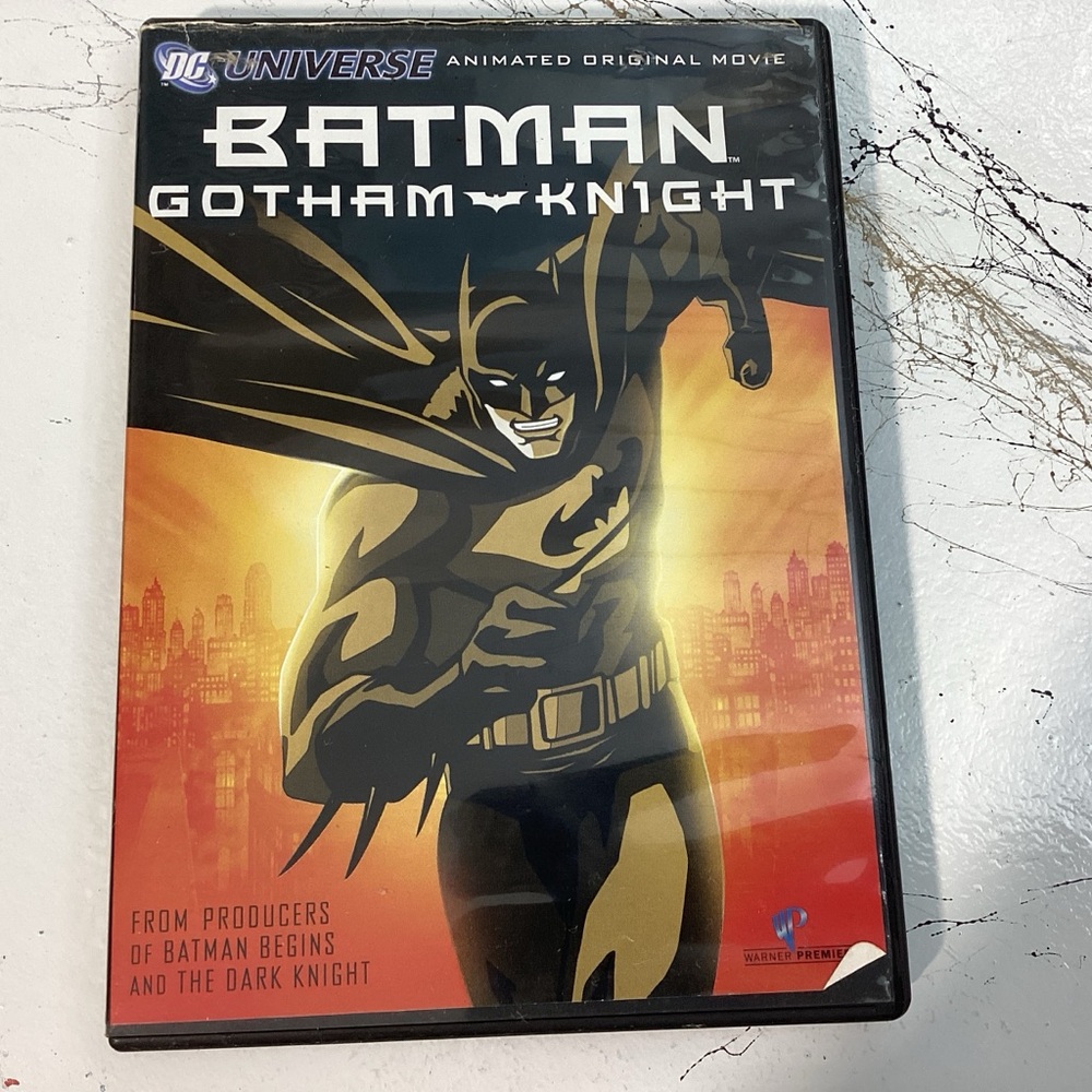 Batman Gotham Knight DVD - Black and Orange Cover
